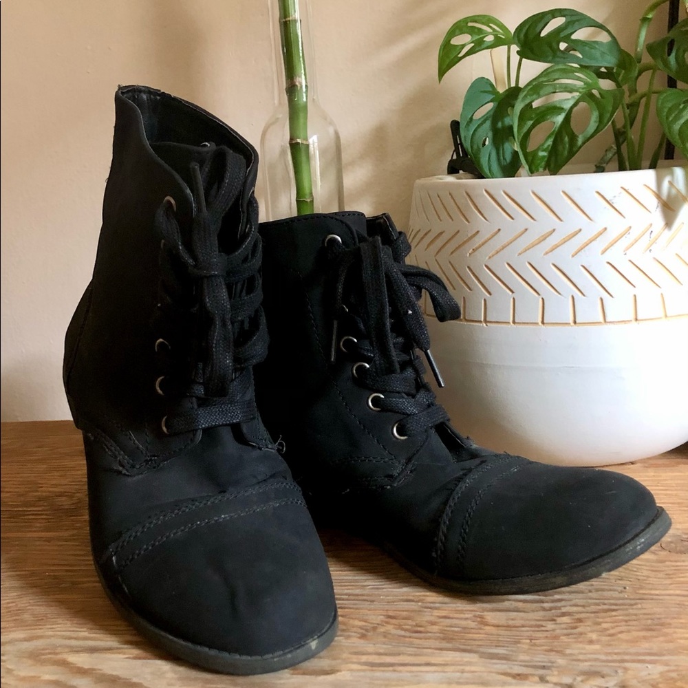 Rampage Dayna Black Ankle Boot